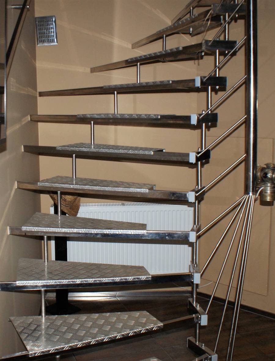 Schody stalowe